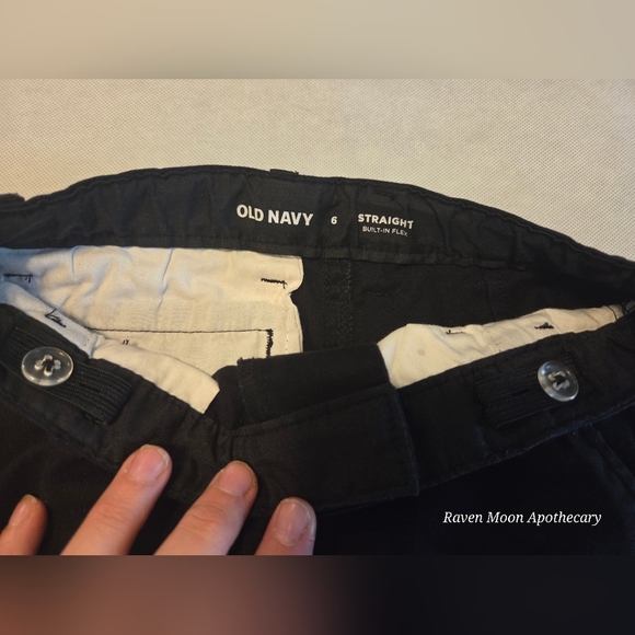 Girls Black Pants Size 6 - Picture 8 of 11